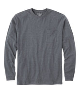Men's Carefree Unshrinkable Tee with Pocket, Traditional Fit, Long-Sleeve | L.L.Bean discount