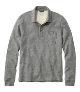 Men's Washed Cotton Double-Knit Polo, Long-Sleeve | L.L.Bean near me