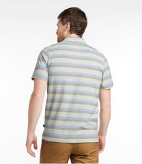 Men's Comfort Stretch Performance® Pima Polo, Short-Sleeve, Stripe | L.L.Bean online