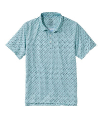 Men's Comfort Stretch Performance® Party Polo, Slightly Fitted, Short-Sleeve, Print | L.L.Bean for sale