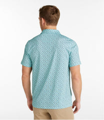 Men's Comfort Stretch Performance® Party Polo, Slightly Fitted, Short-Sleeve, Print | L.L.Bean for sale