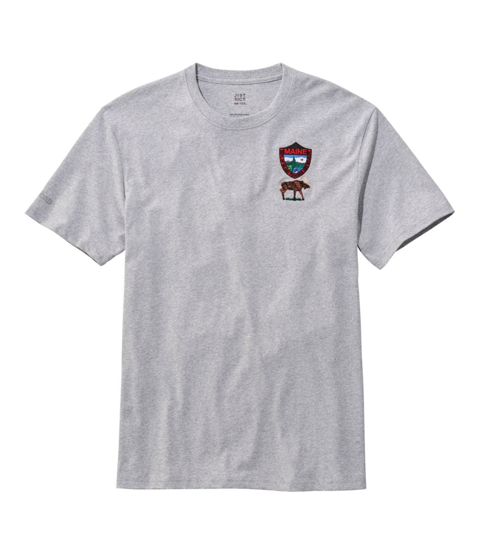 Men's Maine Inland Fisheries and Wildlife Tee, Moose | L.L.Bean sale