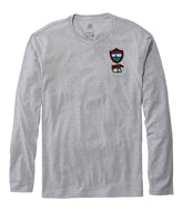 Men's MIF&W Tee, Long-Sleeve Moose | L.L.Bean online