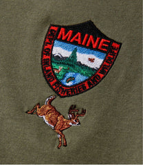 Men's MIF&W Tee, Long-Sleeve White-Tailed Deer | L.L.Bean on sale