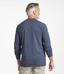 Men's Comfort Stretch Pima Tee Shirt, Long-Sleeve Henley | L.L.Bean online