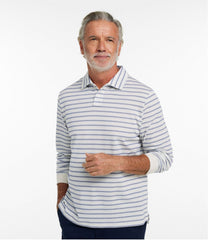 Men's Comfort Stretch Performance® Polo, Long-Sleeve, Stripe | L.L.Bean on sale