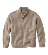 Men's L.L.Bean Classic Ragg Wool Sweater, Henley | L.L.Bean online