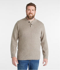 Men's L.L.Bean Classic Ragg Wool Sweater, Henley | L.L.Bean online