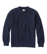 Men's Sunwashed Textured Cotton Sweater, Crewneck | L.L.Bean discount