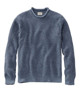 Men's L.L.Bean Organic Cotton Waffle Sweater, Rollneck Crew | L.L.Bean sale