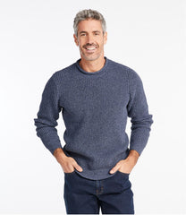 Men's L.L.Bean Organic Cotton Waffle Sweater, Rollneck Crew | L.L.Bean sale