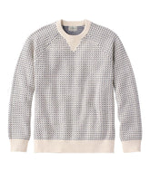 Men's Wicked Soft Cotton/Cashmere Sweater, Crewneck, Pattern | L.L.Bean sale