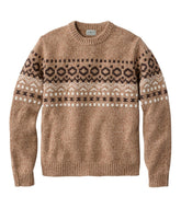 Men's Bean's Classic Ragg Wool Sweater, Crewneck, Fair Isle | L.L.Bean sale