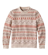 Men's L.L.Bean Organic Cotton Waffle Sweater, Crewneck, Fair Isle | L.L.Bean near me
