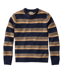 Men's Bean's Classic Ragg Wool Sweater, Crewneck, Stripe | L.L.Bean for sale