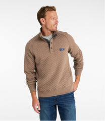 Men's Quilted Sweatshirt, Mockneck | L.L.Bean outlet