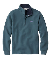 Men's Lakewashed Double-Knit Quarter-Zip Pullover | L.L.Bean online