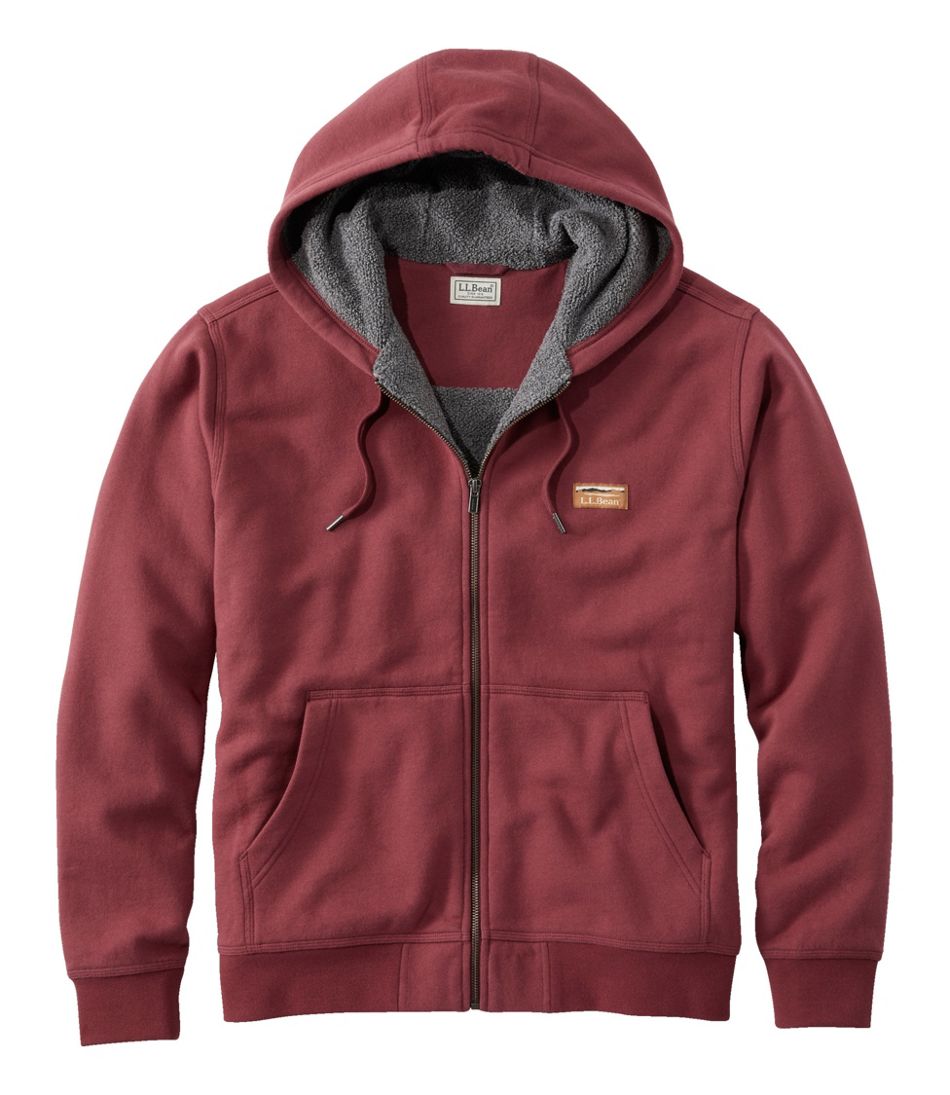 Men's Katahdin Iron Works® Hooded Sweatshirt, Fleece-Lined | L.L.Bean online