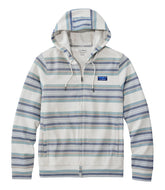 Men's Comfort Stretch Performance® Piqué, Full-Zip Hoodie, Stripe | L.L.Bean for sale