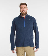 Men's Adventure Grid Fleece, Quarter-Zip | L.L.Bean for sale