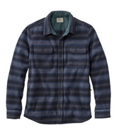Men's Bean's Mariner Fleece Shirt, Print | L.L.Bean outlet