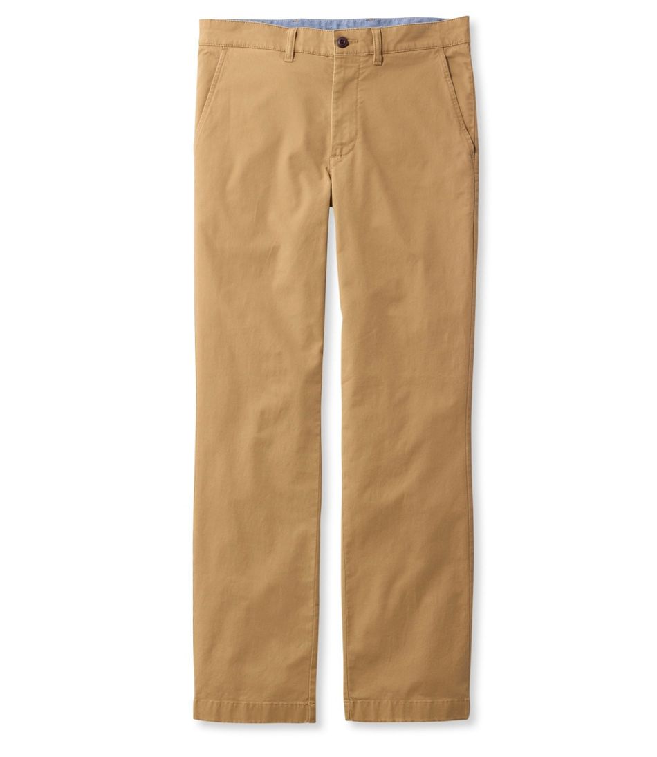 Men's Lakewashed® Stretch Khakis, Standard Fit, Straight Leg | L.L.Bean online