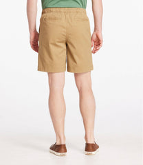 Men's Lakewashed Stretch Khaki Shorts, Pull-On, 8" | L.L.Bean sale