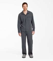 Men's Bean's Cotton Knit Pajamas, Button-Front PJ Set | L.L.Bean discount