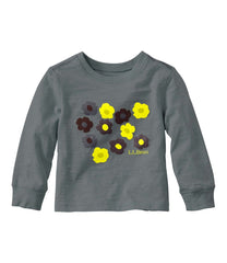 Infants' and Toddlers' Graphic Tee, Long-Sleeve Glow-in-the-Dark | L.L.Bean outlet