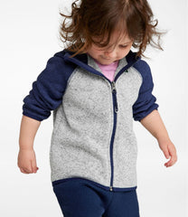 Infants' and Toddlers' L.L.Bean Sweater Fleece, Hooded Colorblock | L.L.Bean online
