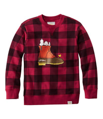 Kids' L.L.Bean x Peanuts Crew Sweatshirt | L.L.Bean near me