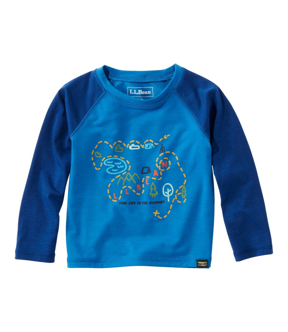 Toddlers' Everyday SunSmart® Tee, Long-Sleeve | L.L.Bean online