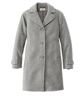 Women's Classic Lambswool Polo Coat, Three-Quarter Length | L.L.Bean outlet