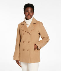 Women's Classic Lambswool Peacoat | L.L.Bean on sale