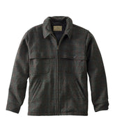 Men's Maine Guide Zip-Front Jac-Shirt with PrimaLoft, Plaid | L.L.Bean outlet
