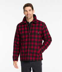 Men's Maine Guide Zip-Front Jac-Shirt with PrimaLoft, Plaid | L.L.Bean outlet