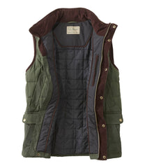 Men's L.L.Bean Upcountry Waxed Cotton Down Vest | L.L.Bean sale