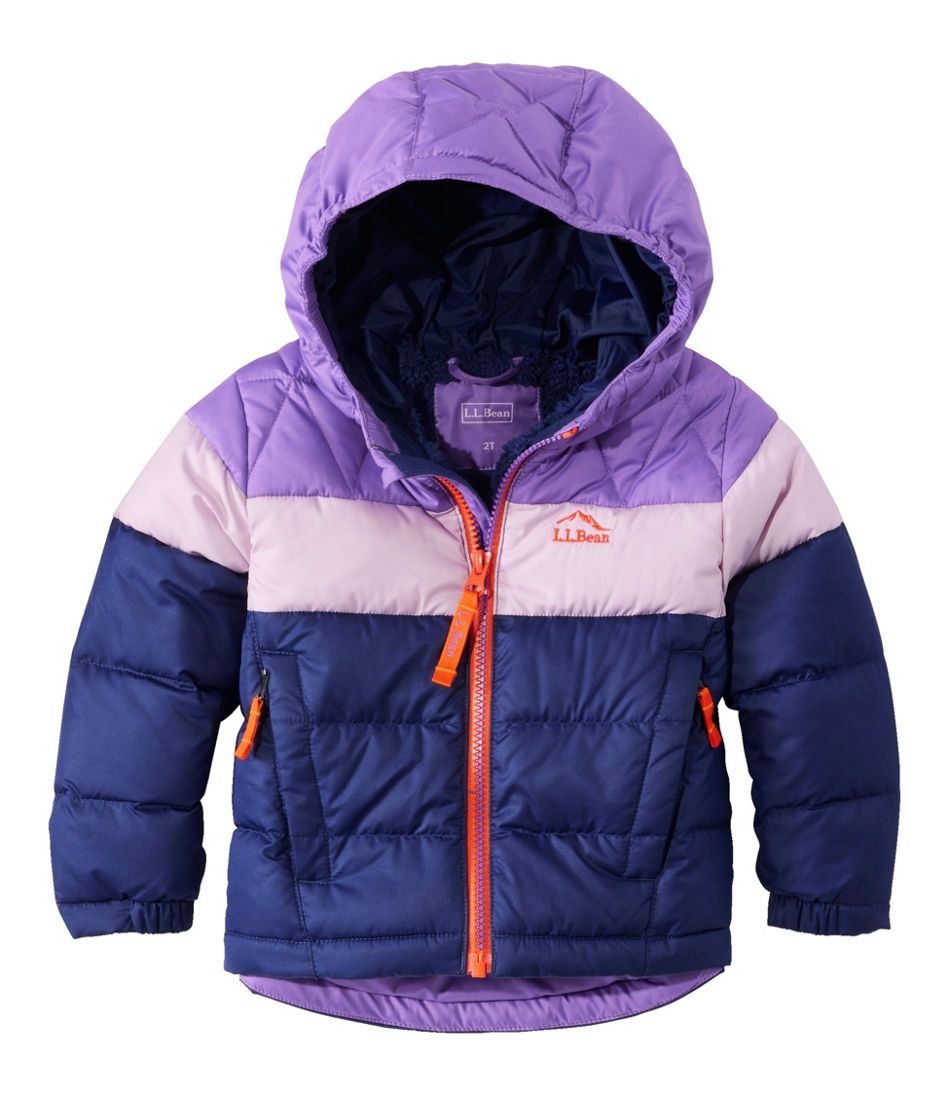 Infants' and Toddlers' Bean's Down Jacket, Colorblock | L.L.Bean for sale