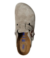 Women's Birkenstock Boston Clogs, Suede Soft Footbed | L.L.Bean online
