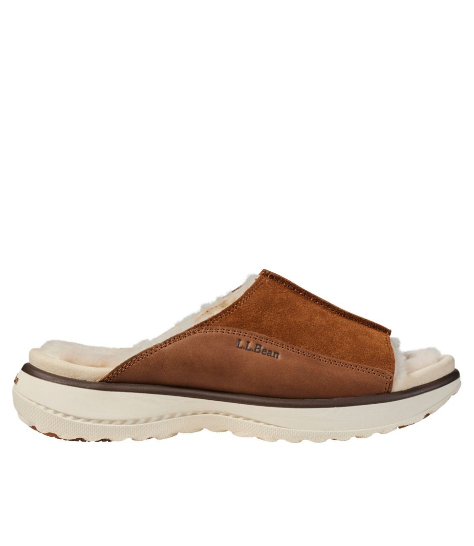 Women's Freeport Slides, Shearling-Lined | L.L.Bean on sale