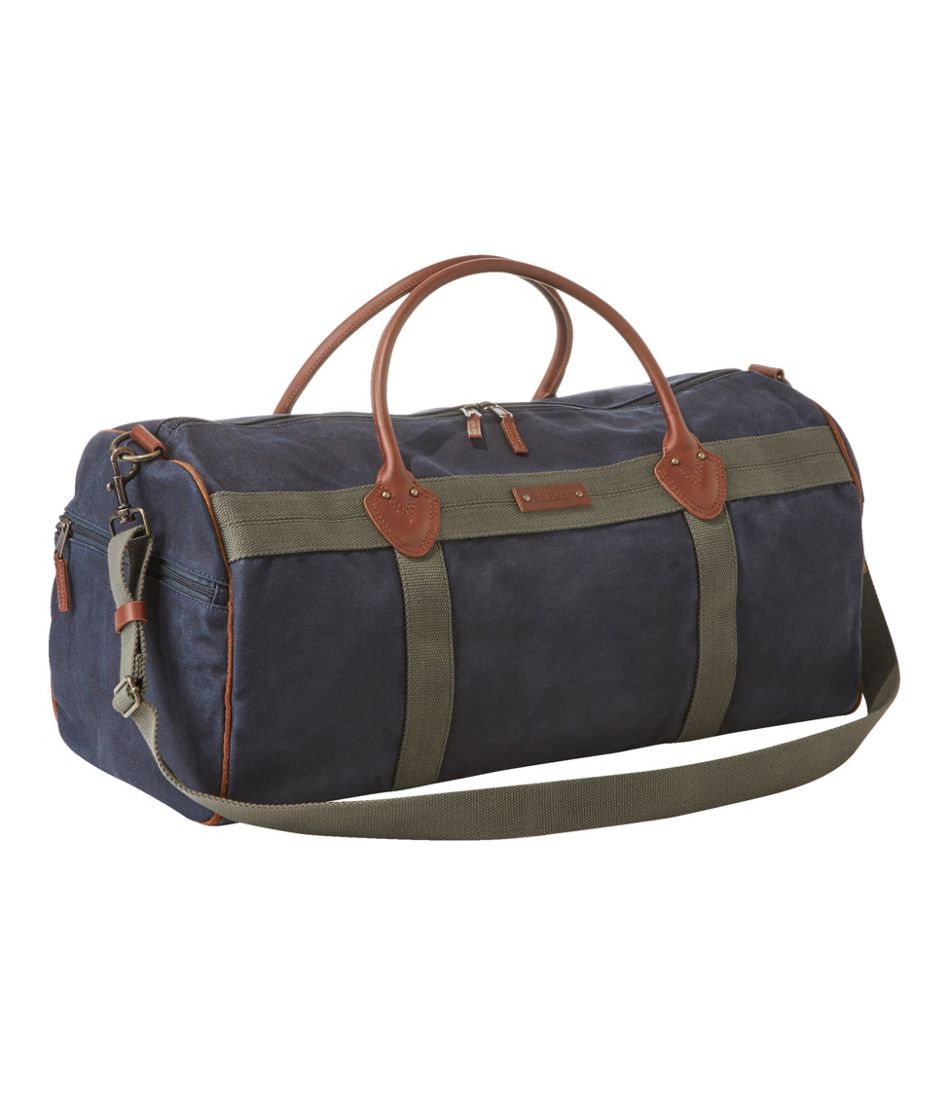 Waxed Canvas Duffle, Medium | L.L.Bean sale