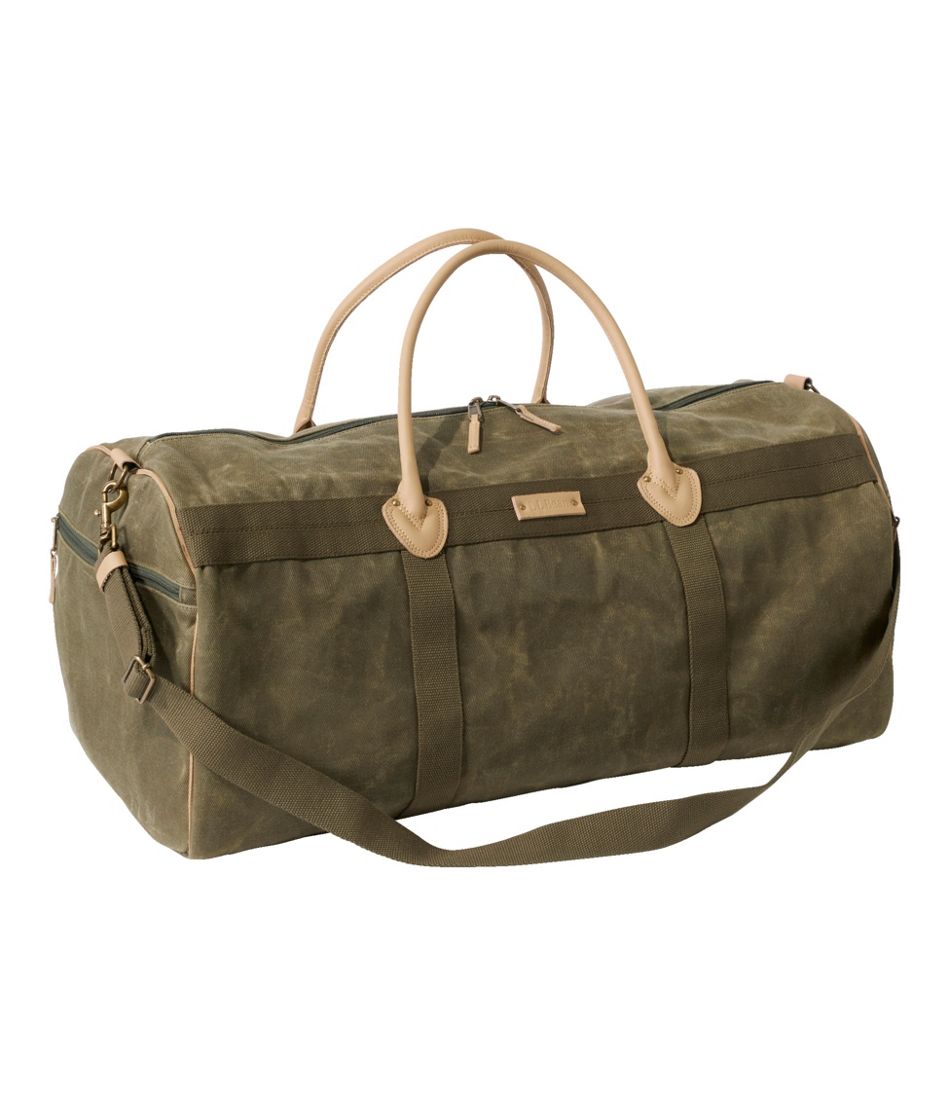 Waxed Canvas Duffle, Large | L.L.Bean discount