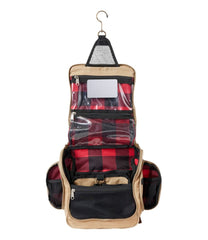 Waxed-Canvas Personal Organizer Toiletry Bag, Medium | L.L.Bean outlet