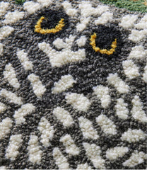 Indoor/Outdoor Hooked Pillow, Owls | L.L.Bean outlet