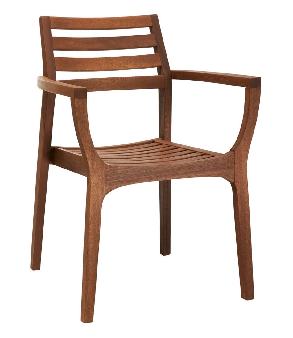Eucalyptus Stacking Chairs, Set of Four | L.L.Bean for sale