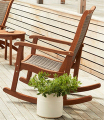 Wicker Eucalyptus Rocker | L.L.Bean on sale