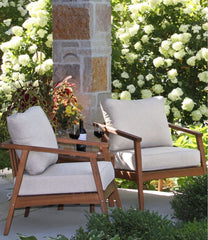 Eucalyptus Patio Chair, Set of Two | L.L.Bean outlet