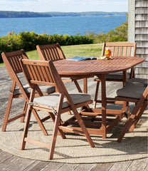 Eucalyptus Storage 7-Piece Dining Set | L.L.Bean on sale