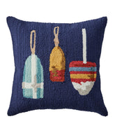 Indoor/Outdoor Hooked Pillow, Buoys | L.L.Bean near me