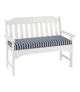 Casco Bay All-Weather Bench Cushion, Stripe | L.L.Bean on sale